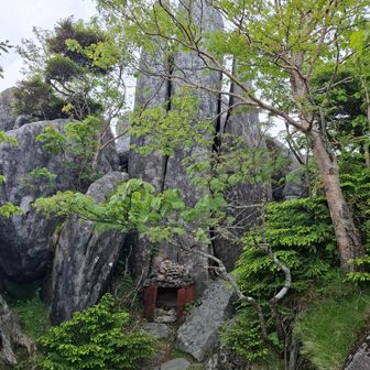 日の出岩に到着
