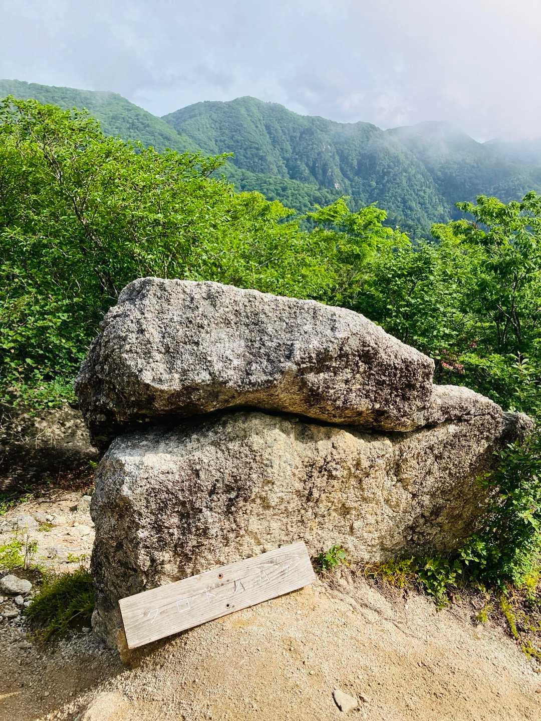 天狗杉-打見山 往復コースの写真