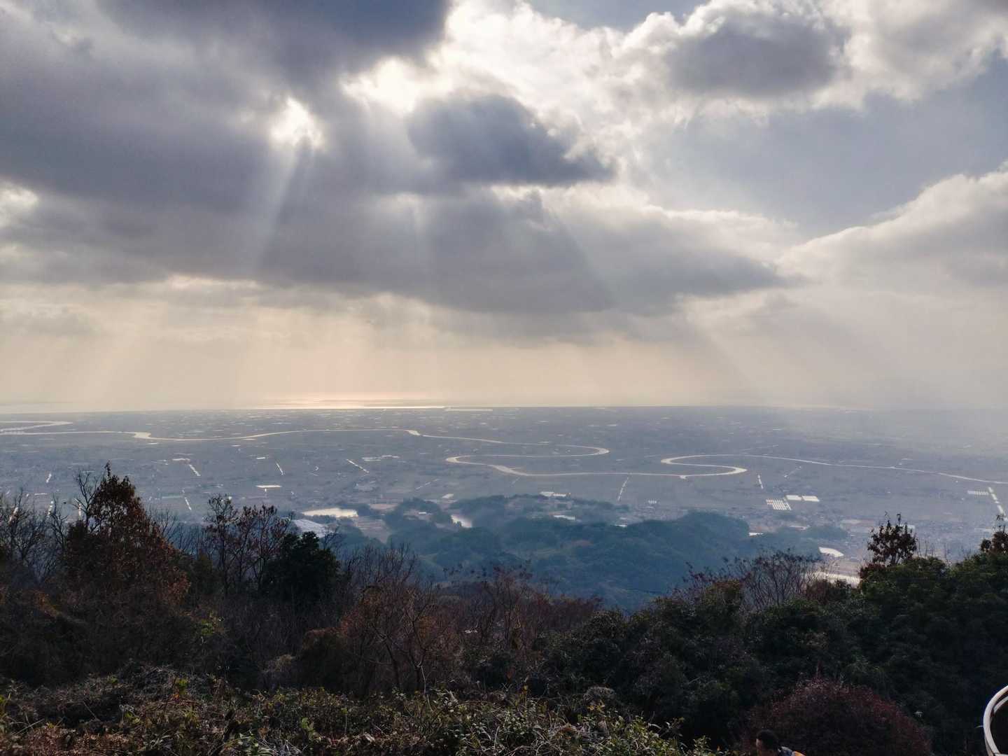 曇ってるけど、いい眺め😃✨