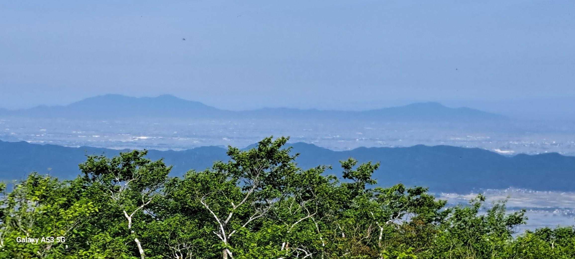 弥彦山、角田山