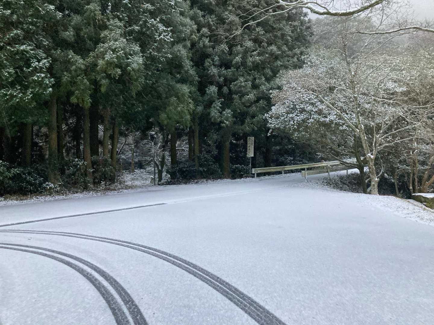 ココから国見山まで
しっかりと雪が積もってます😆