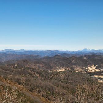 皇海山～男体山、女峰山