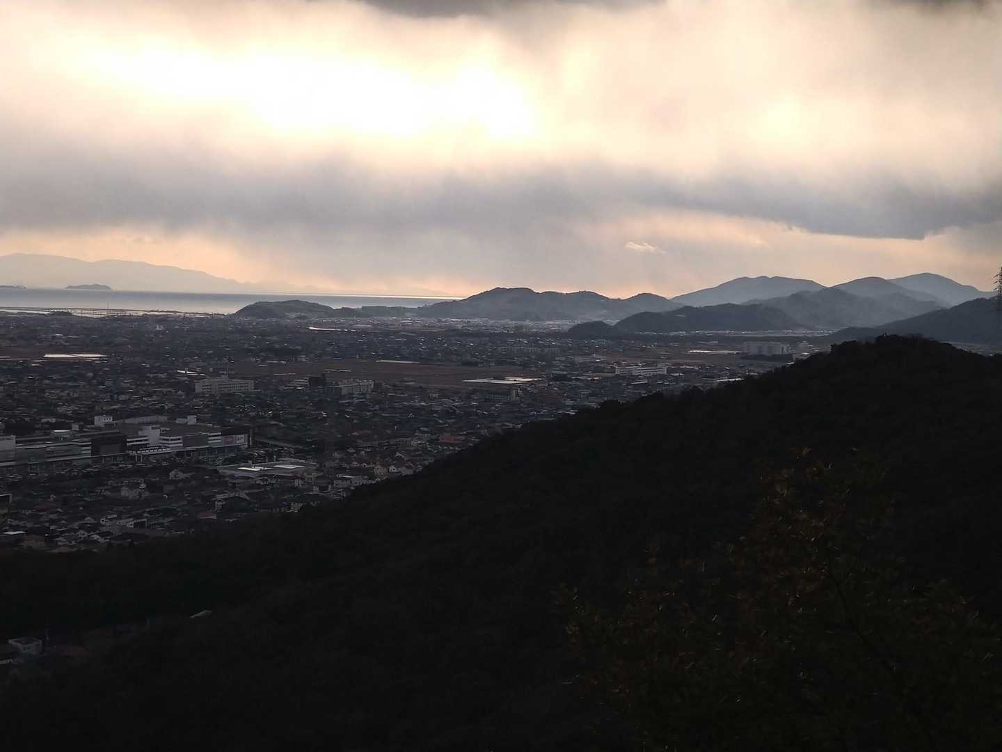 京見山-トンガリ山-才登山口 縦走コースの写真