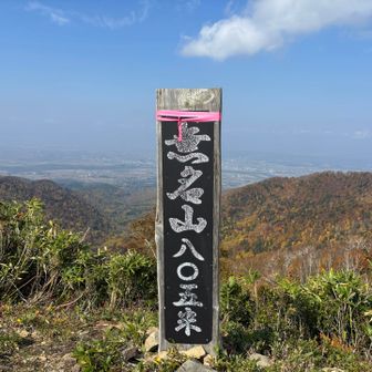 山頂標識〜！