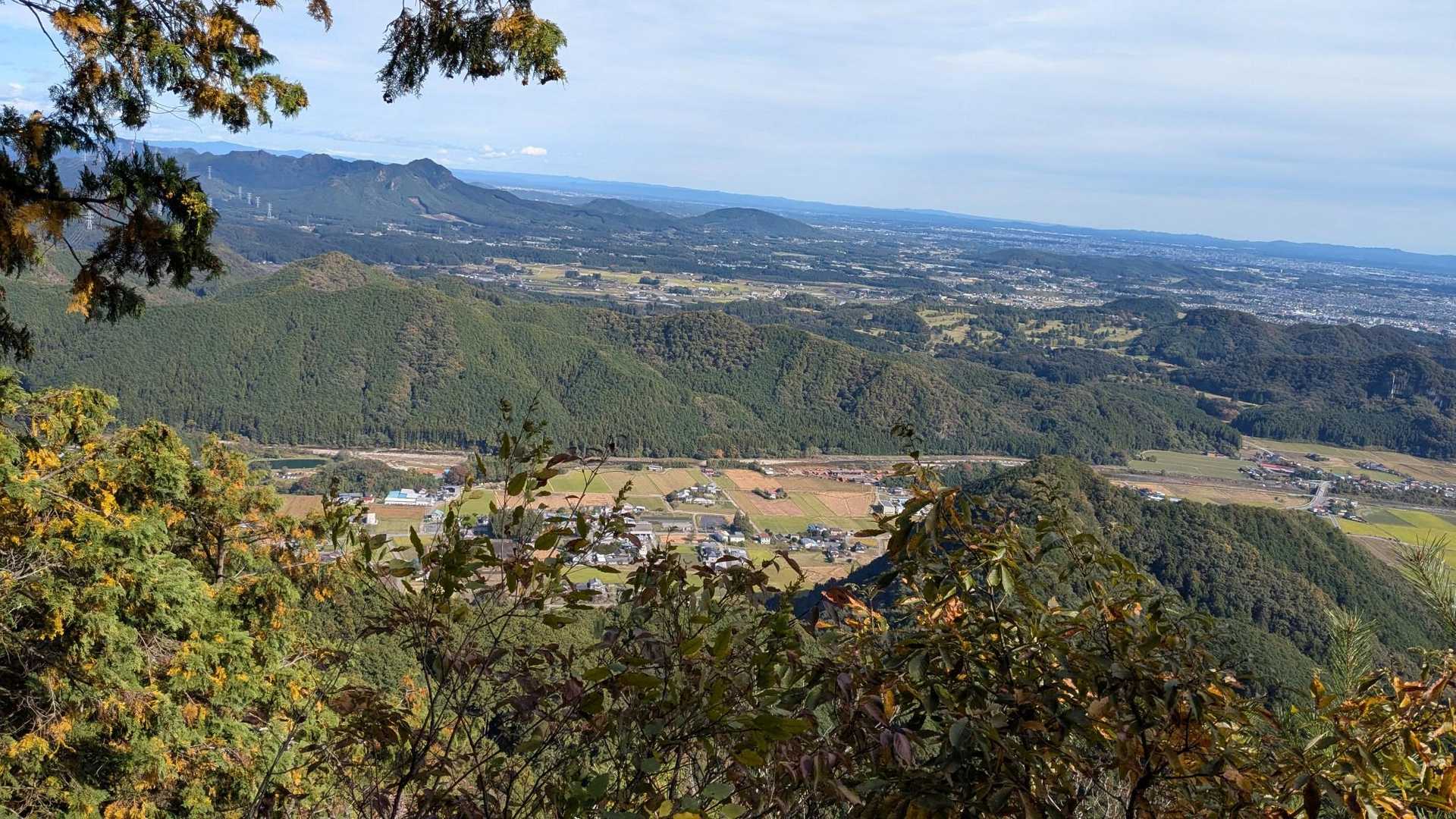 北峰より古賀志山