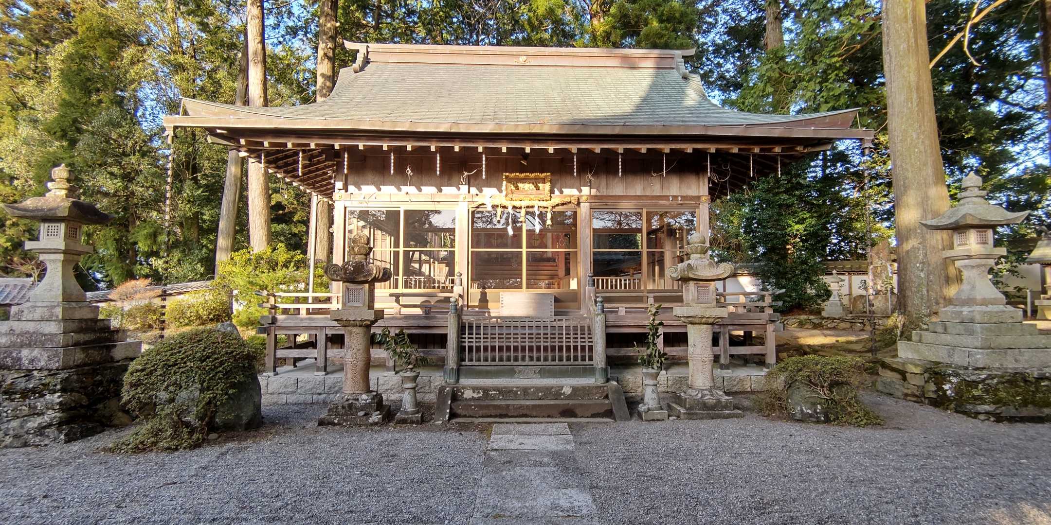 波比賣神社入口-栃原岳 往復コースの写真