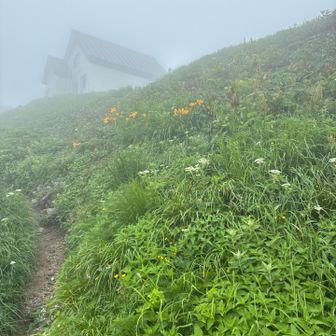 門内小屋　通過の方、宿泊の方で賑わいました