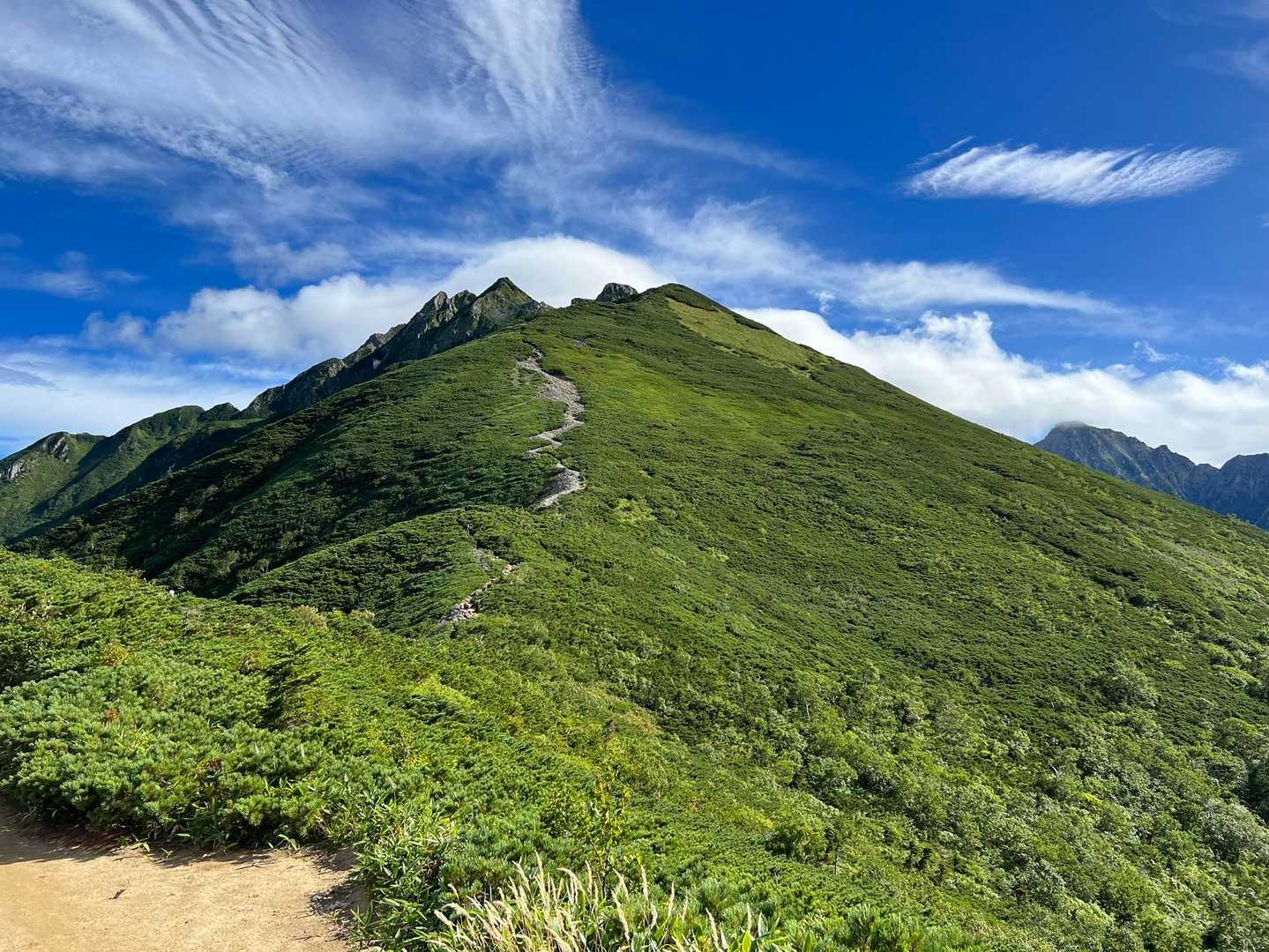 西穂丸山-西穂高岳 往復コースの写真