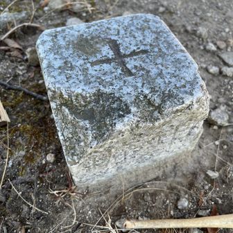 これは三角点なんだろうか？
とりあえずパシャリ！