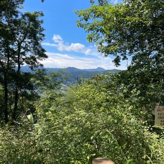 大岳山かな。