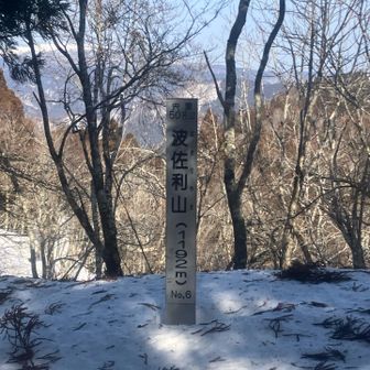 今季初、赤谷山経由ノートレースからの登頂
地味ですが、うれしい〜(笑)