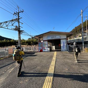 【武蔵横手駅】
ここでYAMAP終了( ´-ω-)σﾎﾟﾁｯﾄﾅ
タイミングよく高麗駅行き電車が到着🚃
飛び乗りましたεε＝((((ﾍ( •̅ ·͜· •̅)ﾉ