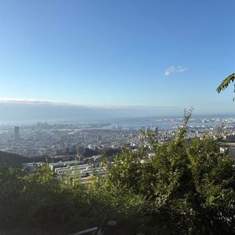 久しぶりの快晴で登山開始