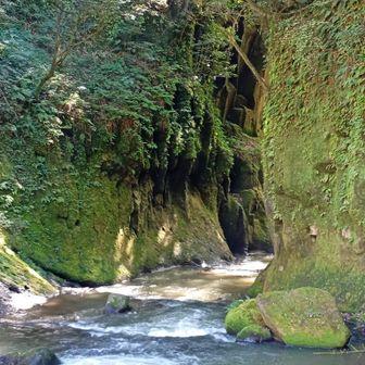 高千穂峡に雰囲気が似てる