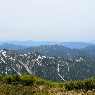 守門・越後三山も見えてるんです