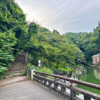 日向大神宮への参道、大文字山の蹴上ルート登山口もこちら