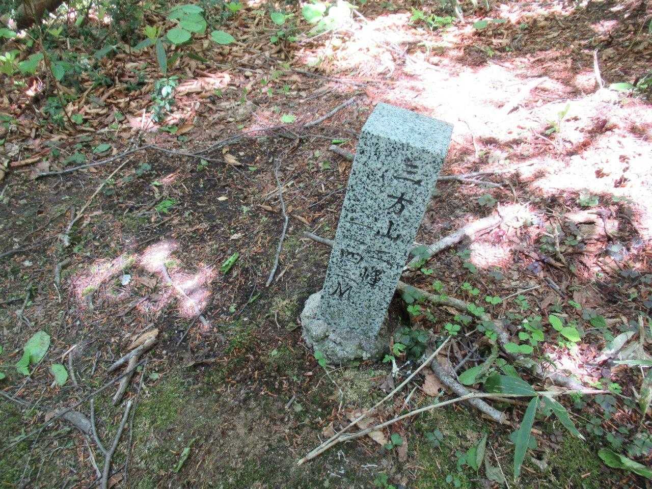 袴腰山-鳥越峠-奥山-三方山二峰 往復コースの写真