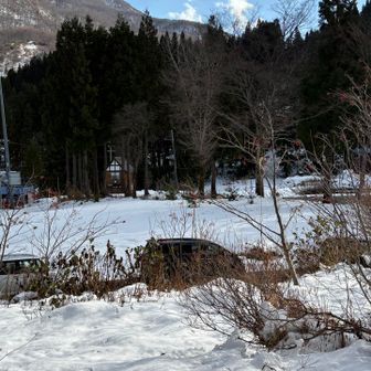 駐車場に
到着😌