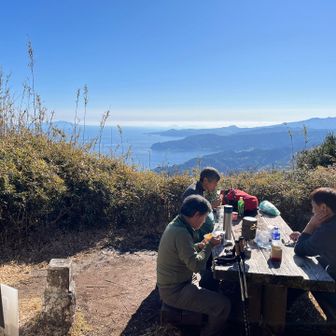 岩戸山は１テーブルだけだけど、素晴らしいランチスポット