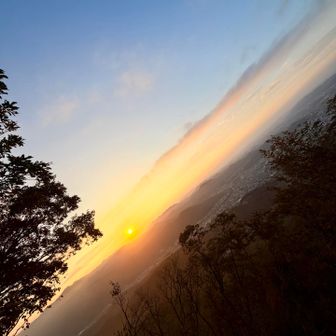 吾妻山⛰️へ戻って来ましたが！？陽はできって‼