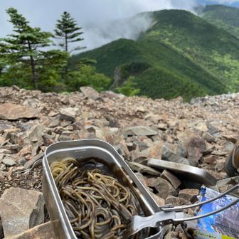 山頂山パスタ
