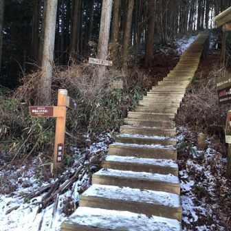 直登コース。ほぼ階段。