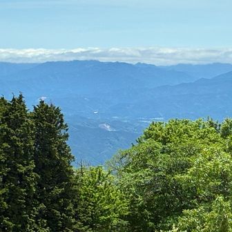 池木屋山など三重県の山々