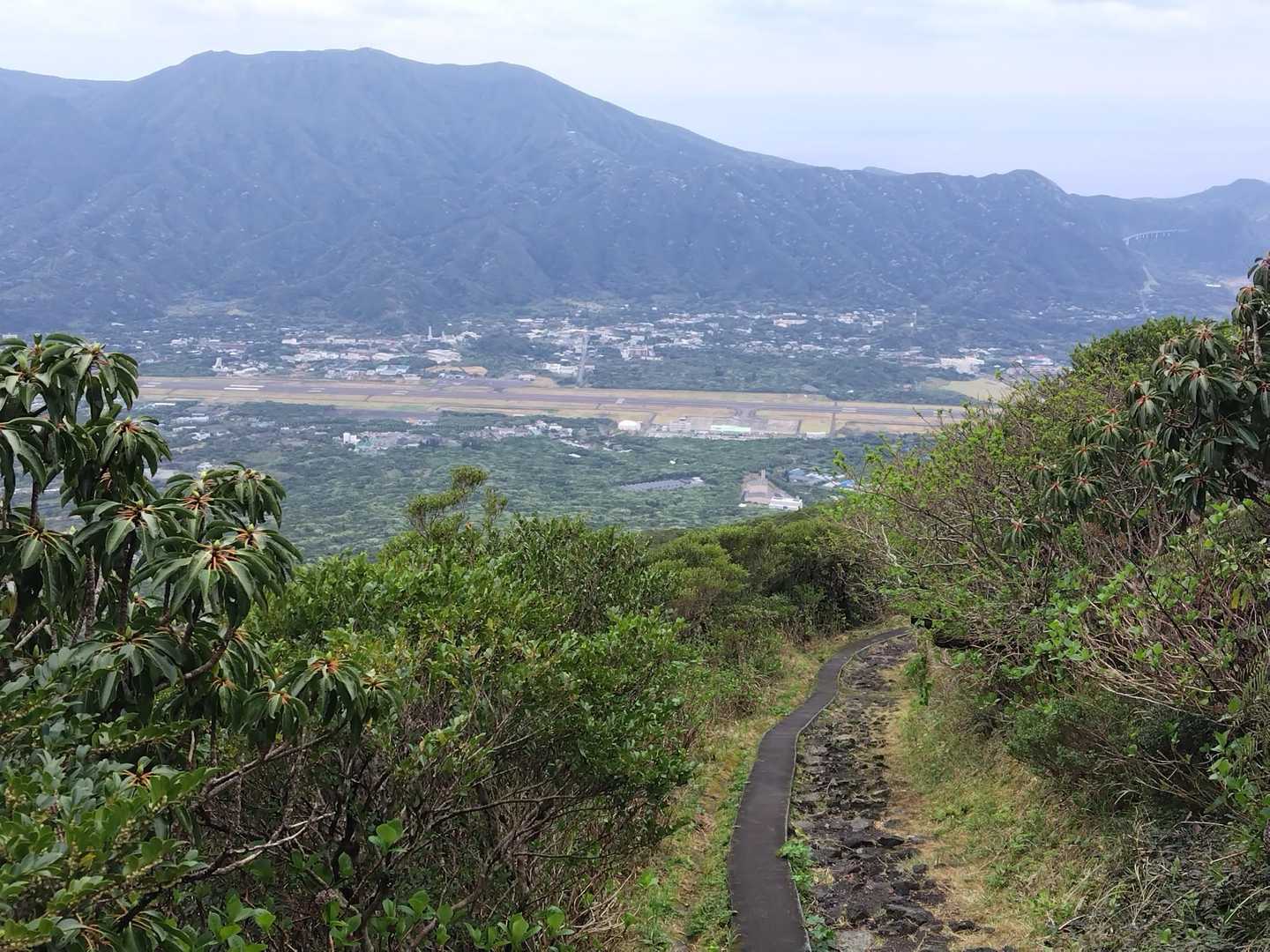 振り返って　もういい景色