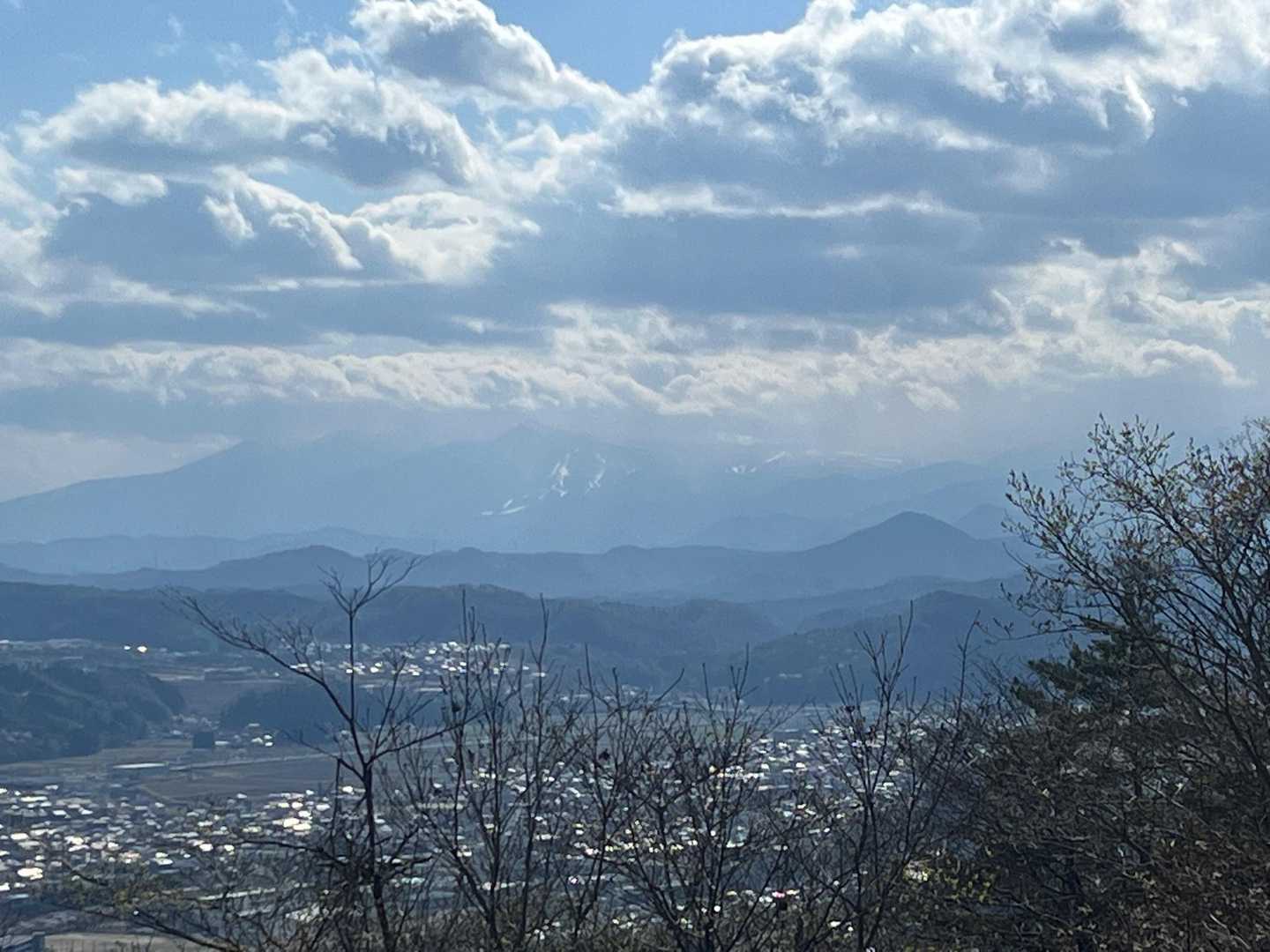 蔵王連峰、雲多いなぁ…