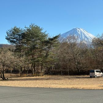 マイカーと富士山🚗