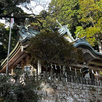玉置神社、改修工事中のため、神社の中で迷子になる(笑笑)