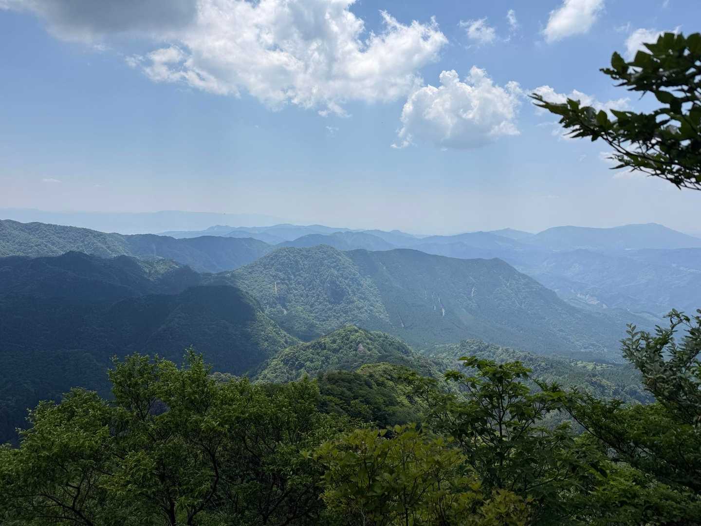 さっき登った大岳も🏔☺
