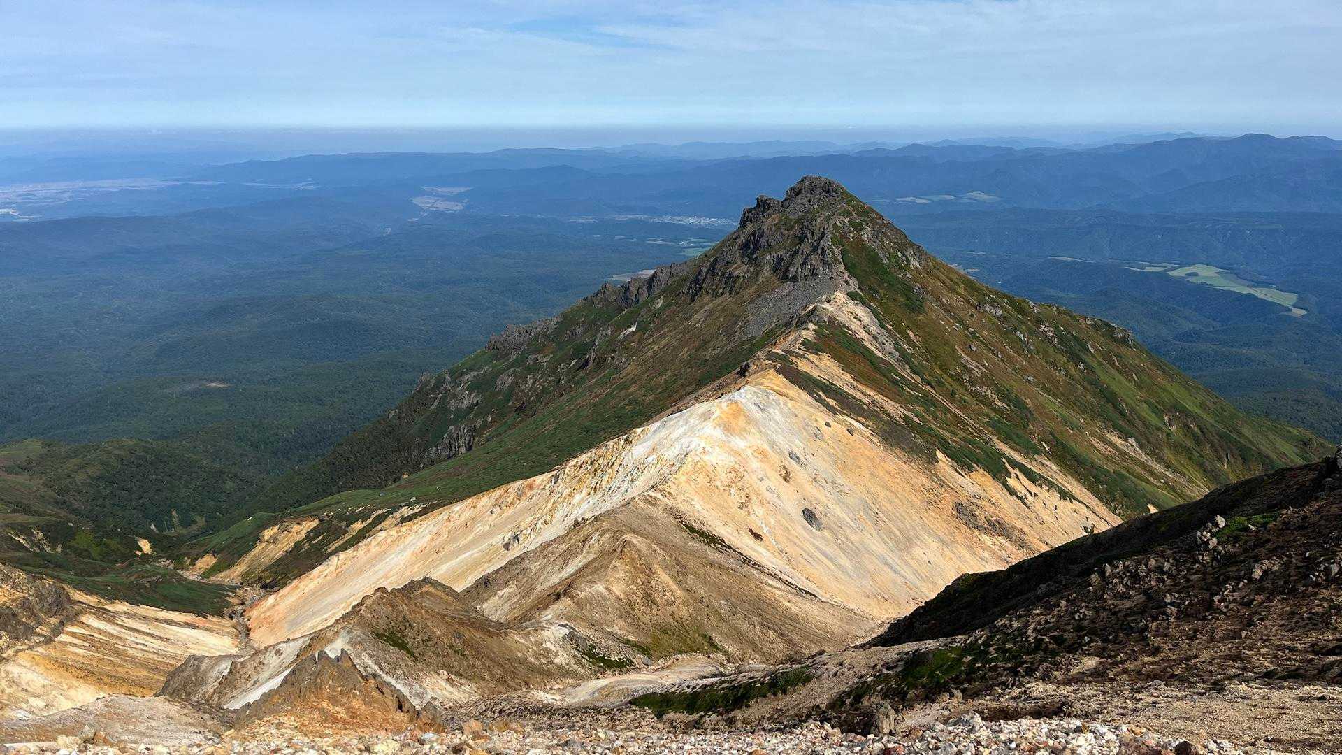 愛山渓登山口-永山岳-安足間岳-比布岳-北鎮岳-中岳-当麻 周回コースの写真