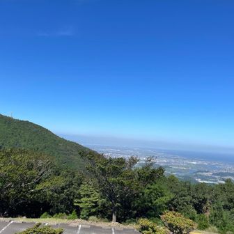 朝熊山から朝熊ヶ岳と伊勢の街🤗