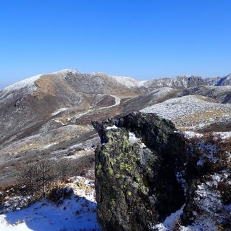 星生山、西千里ヶ浜がよく見える