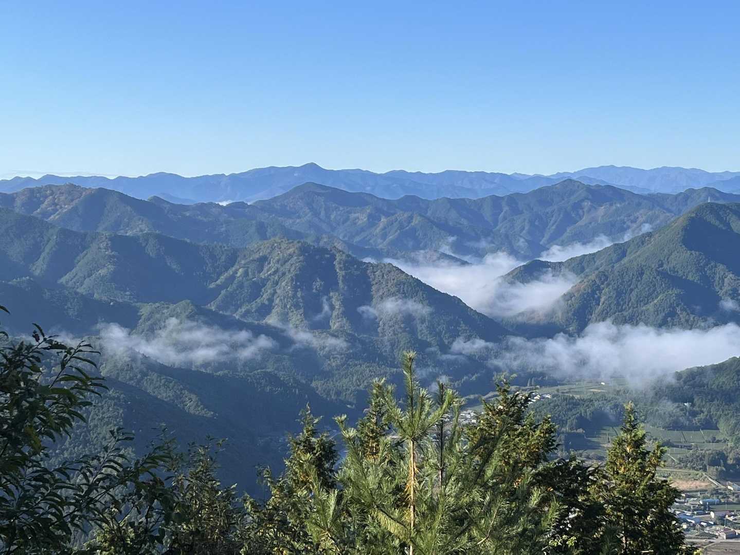 エバーグレイズ香肌峡入口バス停-立梅登山口-南猪子山-烏岳 往復コースの写真