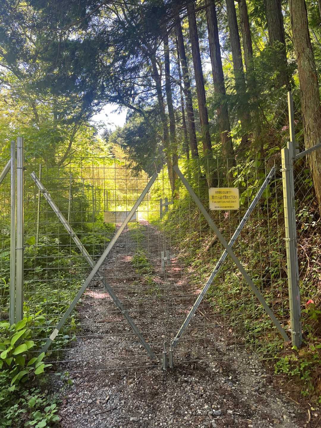 この手前で、道を整備してくれている方とお会いしました✋本当にありがとうございます😊