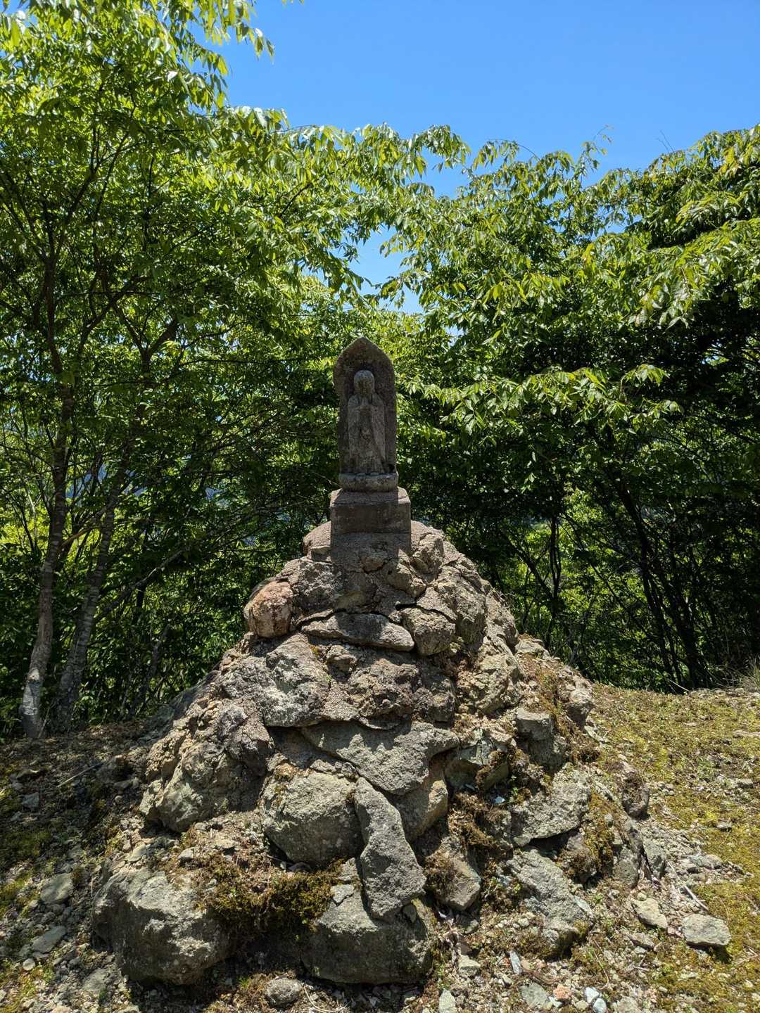 花立峠-雀ヶ峠-小六所山-六所山 往復コースの写真