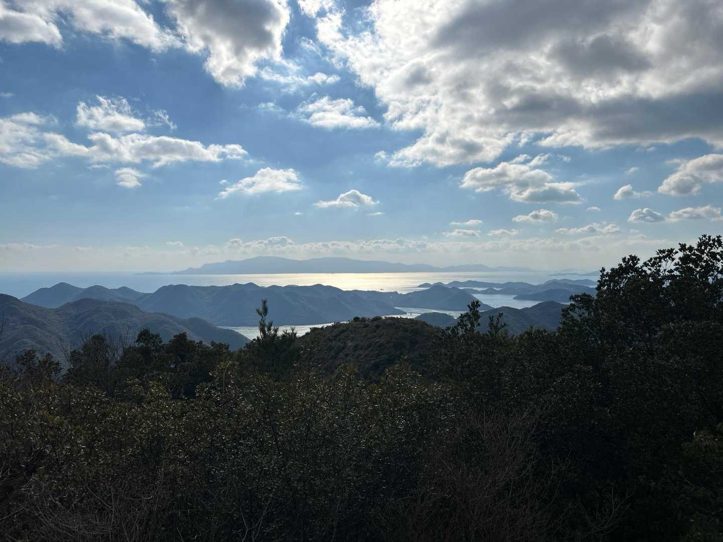 瀬戸内海。キラキラしていくら見ていても飽きません🤩