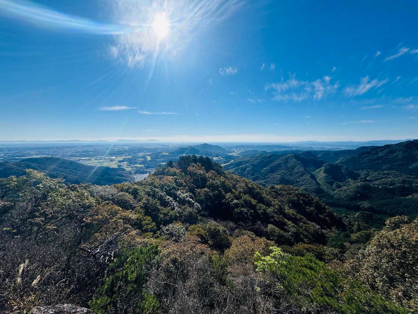 長倉山-鞍掛山-シゲト山-斑根石山-古賀志山 周回コースの写真