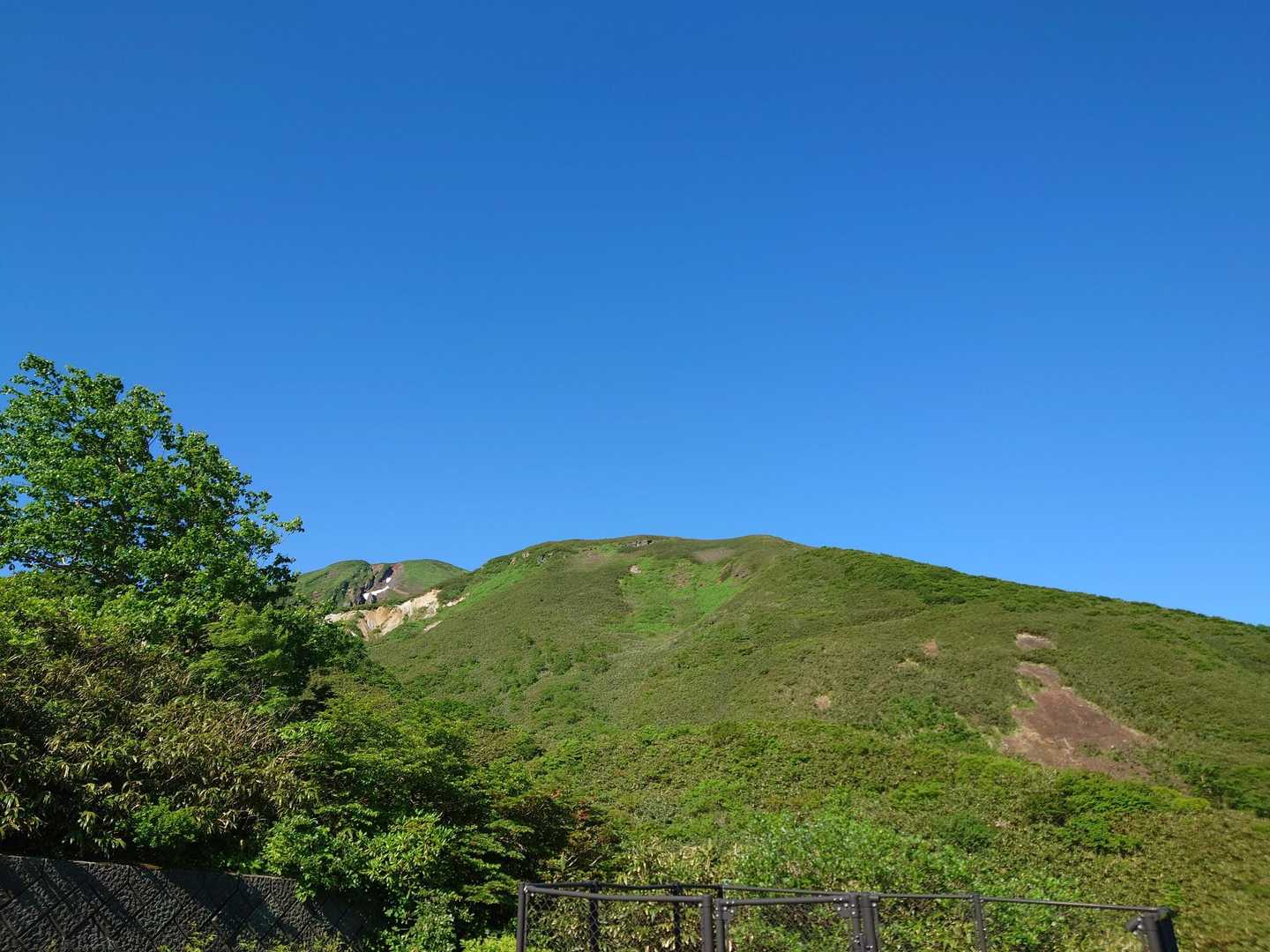 八合目から