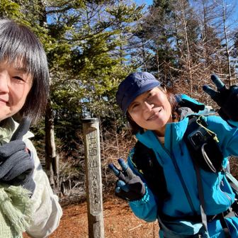 七面山（1983m）山頂⛰️