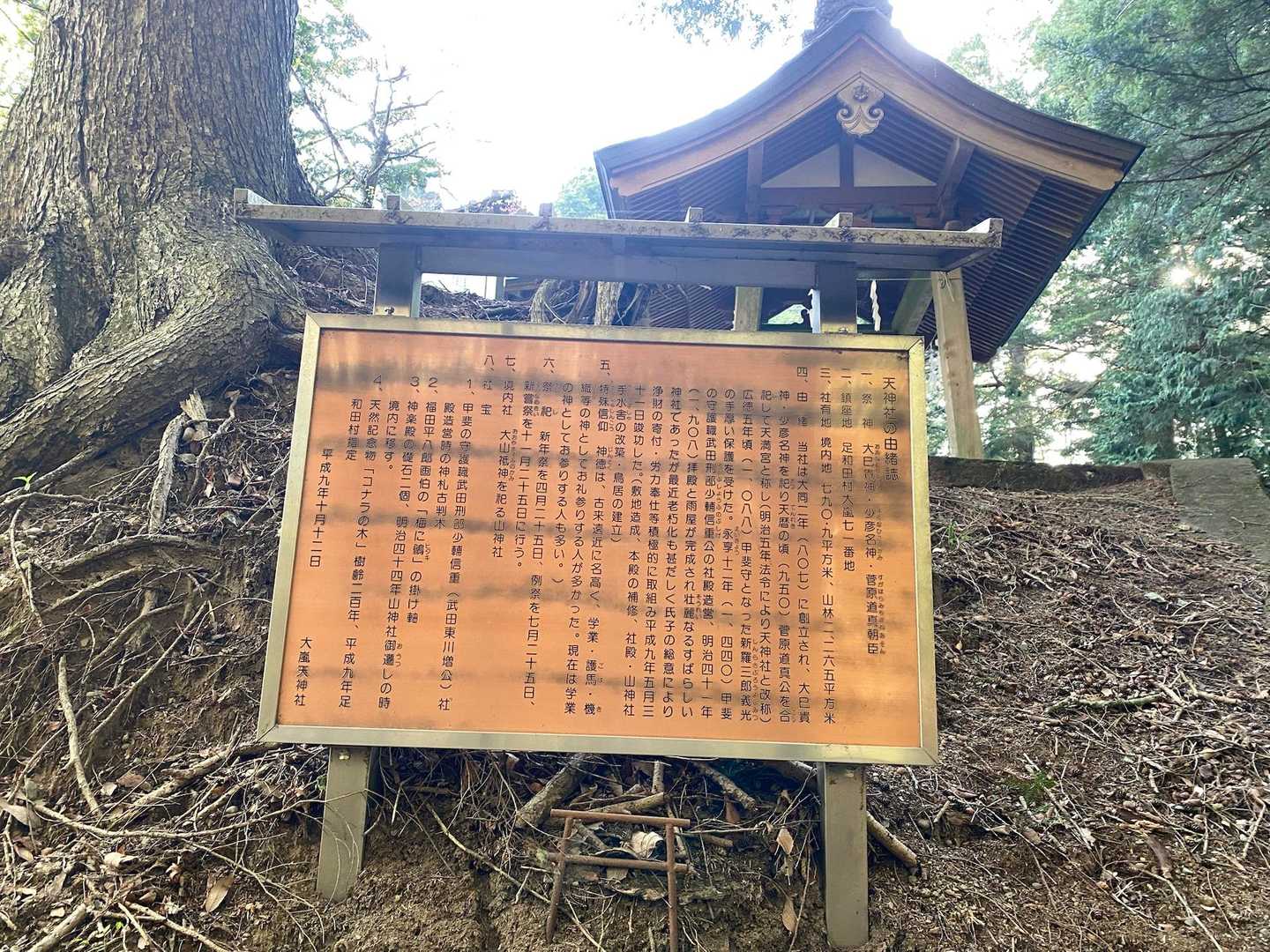 説明にありますが、現在は学業の神としてお参りする方が多いとのこと🧐
神様、かきおのぱーちくりんな脳みそなんとなりますか😆💦