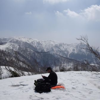 無風で暖かで静か、まったりランチ