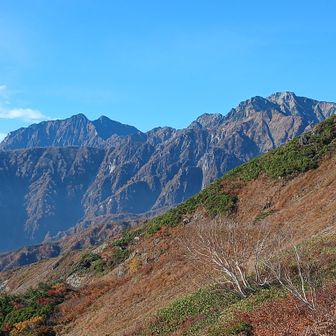 反対側の五竜岳､鹿島槍方面はばっちり!