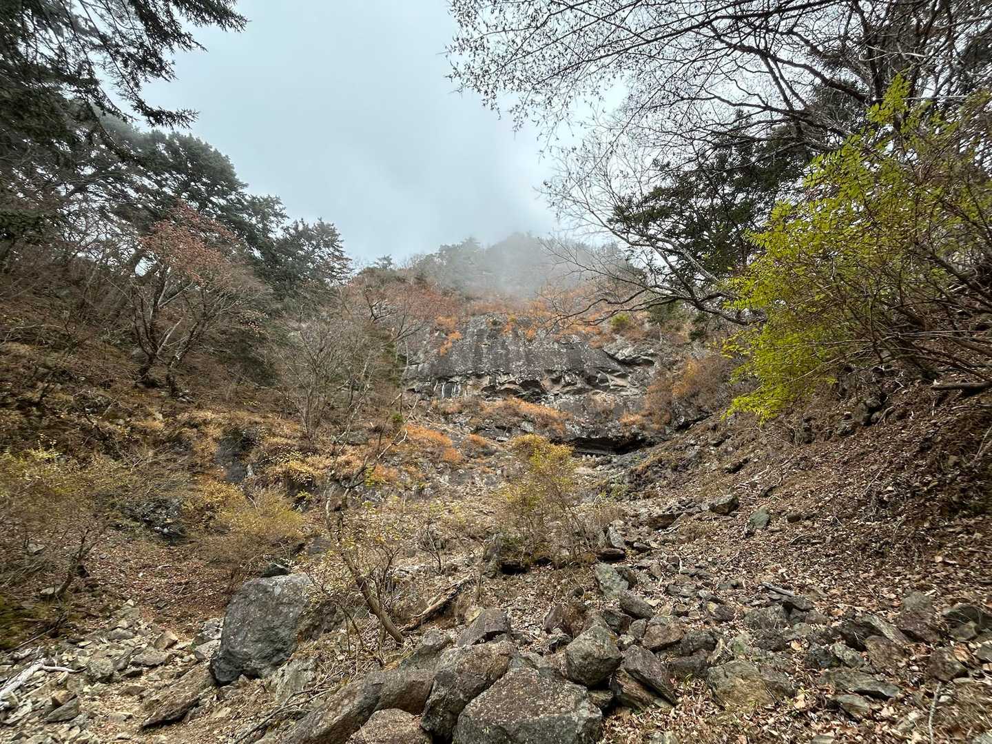 憩いの森公園駐車場-三ッ峠山 往復コースの写真