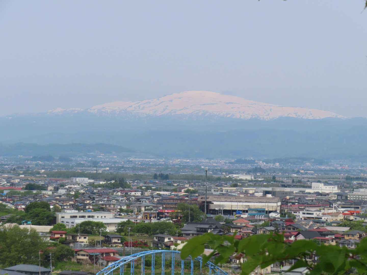 月山が見えてきました