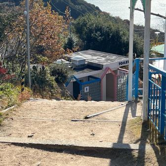 遊園地のトイレ