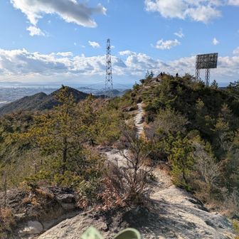別所奥山頂にて③：こっちに行く前に