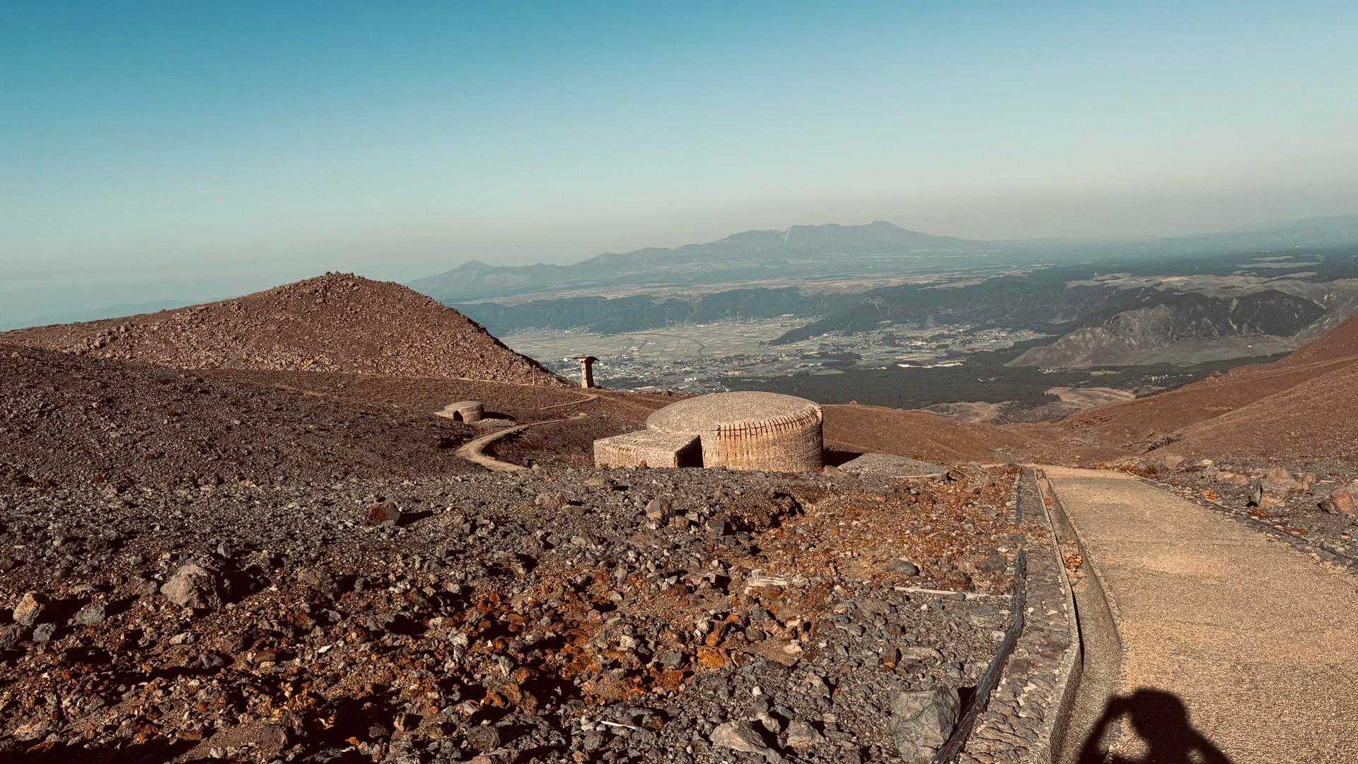 仙酔峡登山口 往復コースの写真
